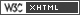 Valid XHTML